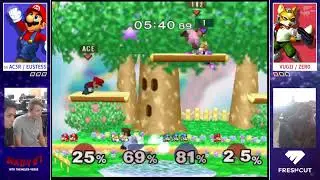 MADY7: Into the Melee-Verse Doubles - Losers Finals (Ac3r/eustess vs vugzi/Zer0)