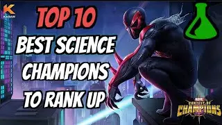 Top 10 Best Science Champions to Rank up - Marvel Contest of Champions
