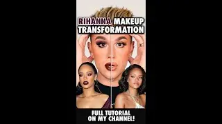 RIHANNA 🔥 MAKEUP TRANSFORMATION! 👉🏼 