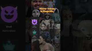 Horror sound effects and scary voices in MagicMic Voice changer for Halloween! 🎃  👻 