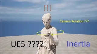 UE5: Mouse drag camera movement with inertia