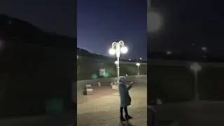 Лунная дорожка на реке Обь