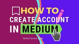 How to Create a Account In Medium and Post a story on Medium