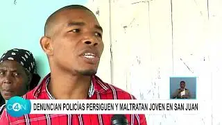 Renuncian policías persiguen y maltratan joven en san juan