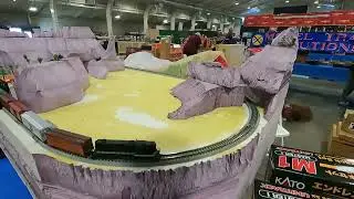 N Scale Pink Foam Layout