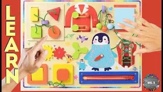 Toddler Activity Board | Ms S