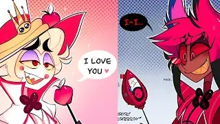 Alastor doesnt take affection well. -  Hazbin Hotel comic dub