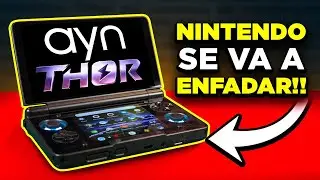 🔴 Nintendo is going to be ANGRY with this CONSOLE: AYN THOR review in Spanish by Rubius