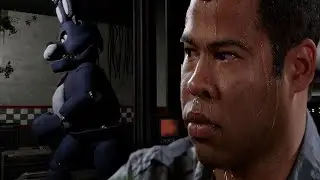 When the FNAF Animatronic is at the door
