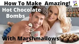 Hot Chocolate Bombs With Marshmallows - Hot Coco Bombs with Marshmallows -  See the Wow Factor..