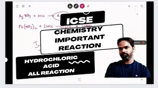 icse chemistry important questions, important reaction, hydrochloric acid, one shot