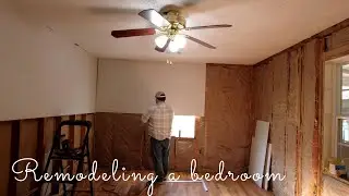 Remodeling a Bedroom on a Budget Part 2