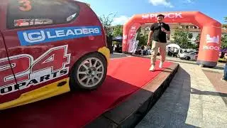 1 Rajd Płocki KJS 2025 Ochocki/ Wolak Fiat Seicento