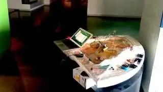 Fabricacion de Maqueta interactiva de estadio de Beisbol