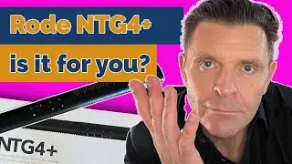 RØDE NTG4+ Shotgun Microphone Review - is it for you? | David Lewis talking tech & audio