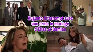 DAMIAN SE FAIT TIRER DESSUS À SON MARIAGE AVEC ELISA : ABISMO DE PASION EP 55