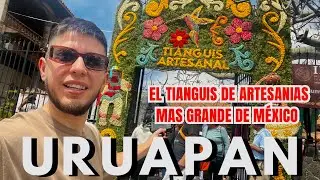 TIANGUIS ARTESANAL MÁS GRANDE DE MÉXICO EN URUAPAN, MICHOACÁN
