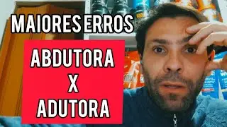 Abductor or adductor chair, how to do it correctly in the fitness gym? | Personal Fabio Lima.