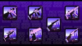 БЕЛО-РОЗОВЫЙ GUN PACK - SAMP 0.3.7