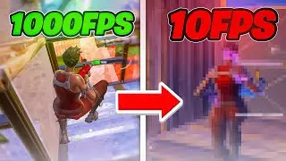 À CHAQUE KILL, JE BAISSE MES FPS sur Fortnite ! (j'ai fini à 10 FPS)