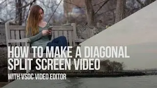 Lifehack: create a diagonal split screen video with VSDC Video Editor