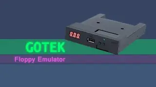 Gotek Floppy Emulator в Roland S330
