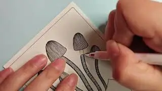 Thank you for watching. Zentangle 35