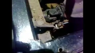 Самодельный Минитрактор 4х4.(устройство педалей часть2.)