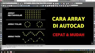 Array autocad
