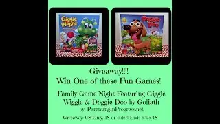 Familly Game Night Featuring Giggle Wiggle by Goliath