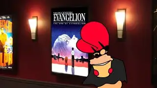 Rabbit boy watches the End of Evangelion