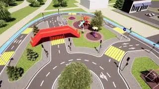 Mimari Animasyon | Trafik Eğitim Parkı 2021 KDA