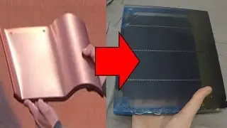 DIY Tesla Solar Roof Panel