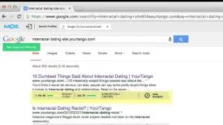 Quick Way to Find Related Content Using the Mozbar