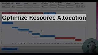 Project Resource and Schedule Optimization Using Leveling, Smoothing, and reallocating techniques.