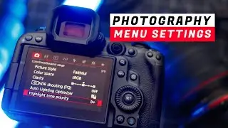 Canon EOS R5 Mark II Menu Settings for Photography