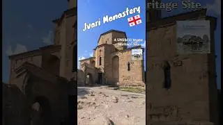 Jvari Monastery #shorts #travel #ritzyventurez #georgia