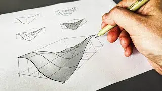 Draw Curves in Perspective - the BB Technique
