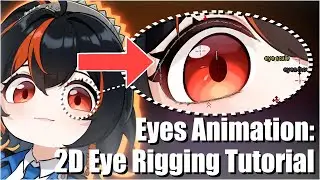 👀How To Animate Eyes. Skeletal/Bone System. Spine Pro 2d.👀