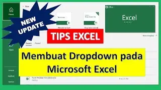 Cara membuat Dropdown pada Microsoft Excel #Shorts