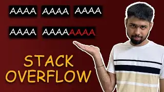 Understanding Stack Overflow Vulnerability  || Binary Exploitation - 0x4