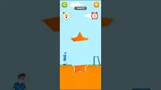 Help the guy to cut star 🤣😳 funny game level 5 #trending #viral #10million