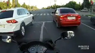 Honda cbf 600 s, по городу , и мини тест экшен камеры sjcam sj7 star
