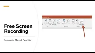 Trick: Free Screen Recording with PowerPoint