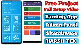 Earnings app swb files in Sketchware, Sketchware earnings app, Sketchware spin, refer and earn, task
