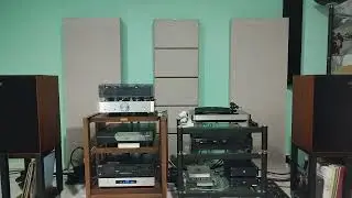 Wharfedale Heritage Linton with Mac mini streamer.