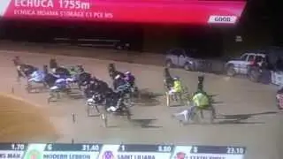 Nasty Harness Racing Crash
