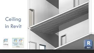 Create Ceiling in Revit by Automatic Ceiling and Sketch Ceiling