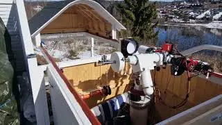 My DIY home observatory.