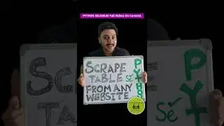 Python Selenium Web Scraping #selenium #python #webscraping #excelautomation #automation  #webdriver